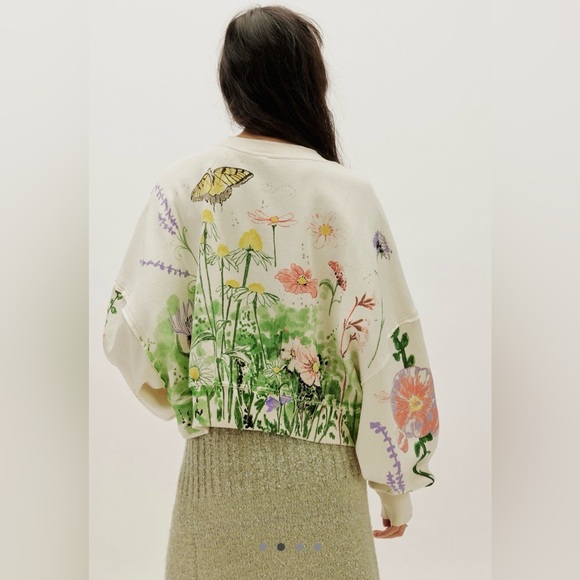 Free People Gaia Sweatshirt - Picture 2 of 9